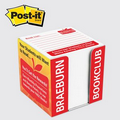 Post-it  Custom Printed Notes Cube in a Box - 2 3/4"x2 3/4"x2 3/4"